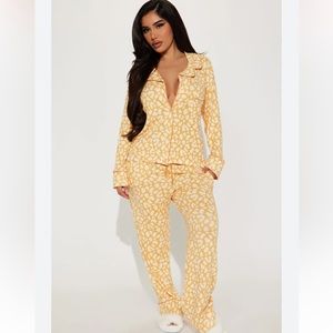Leopard Print New With Tags‎ PJ Leopard Print PJ Set. Size L